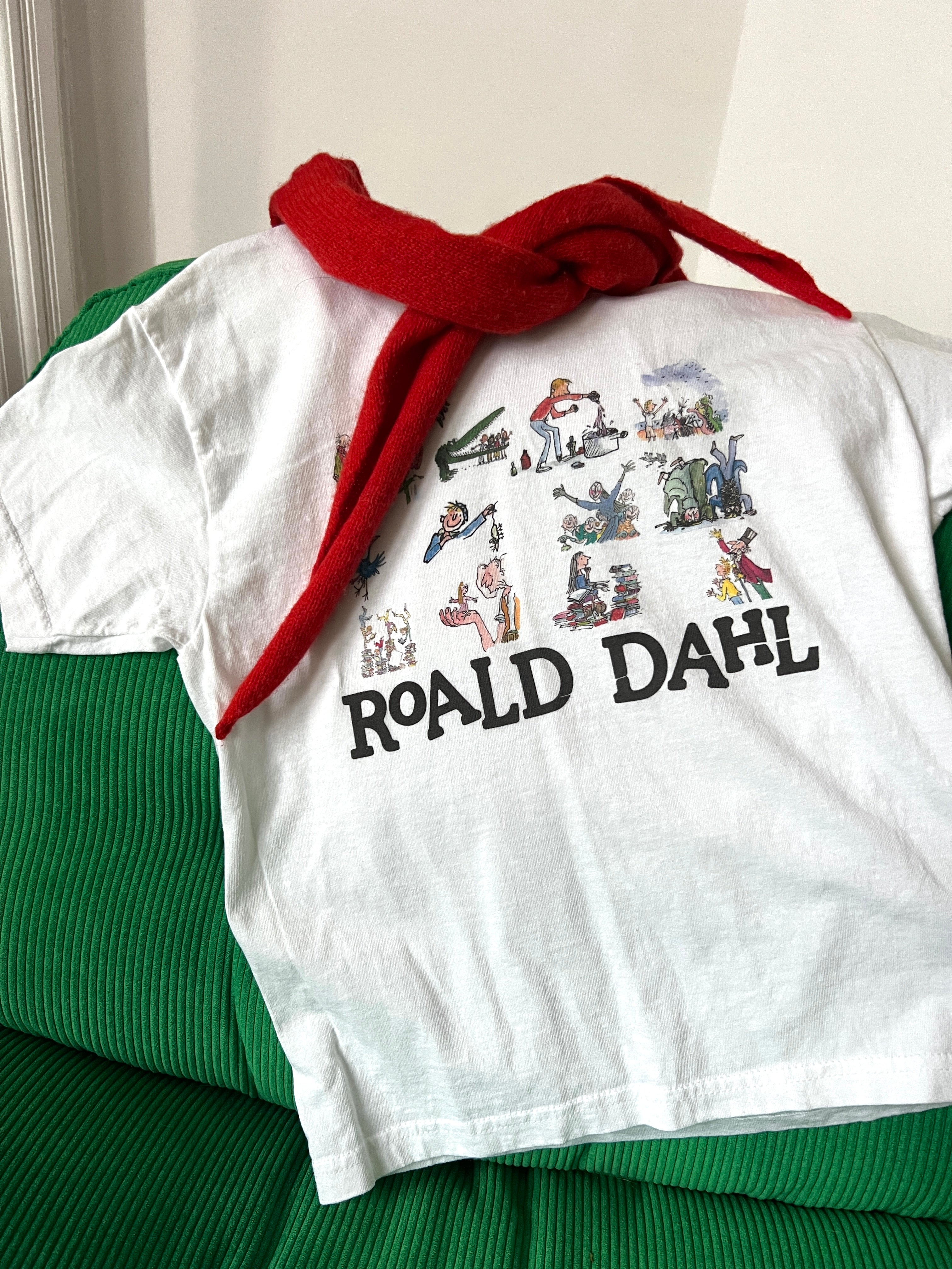 Vintage Roald Dahl T-Shirt Age 5-6 Years