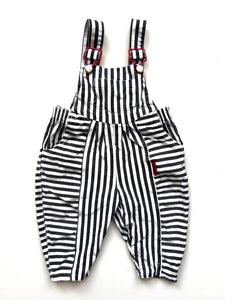 French Vintage Bubble Fit Dungarees Age 12-18 Months