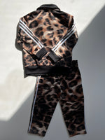 Load image into Gallery viewer, Vintage Rare Leopard Print Adidas Tracksuit Age 18-24 Months
