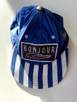 Load image into Gallery viewer, Vintage Bonjour/Cool Stripe Cap Age 6+ Years

