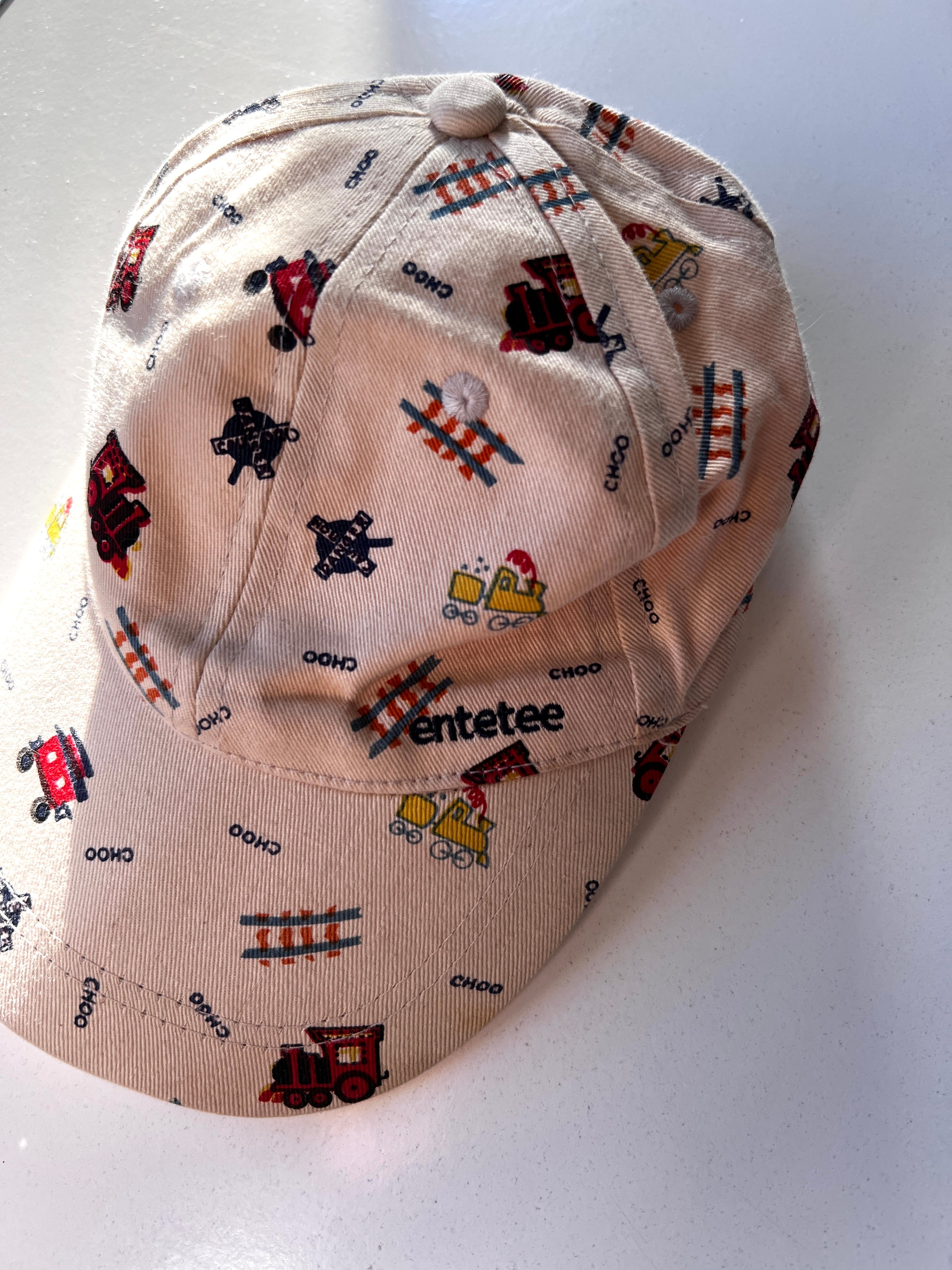 Vintage Choo Choo Cap Age 1-2 Years