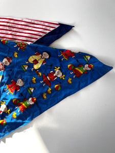x 2 Vintage Neckerchief/Headscarves