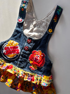Vintage Joyful And Monsters Dress Age 18 Months