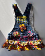 Load image into Gallery viewer, Vintage Joyful And Monsters Dress Age 18 Months
