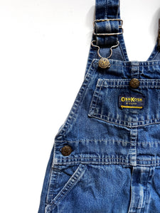 Vintage Osh Kosh Denim Dungarees Age 12 Months