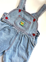 Load image into Gallery viewer, Vintage Stonewash Dungarees Age 12-18 Months
