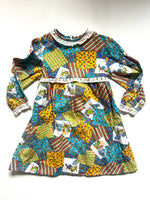 Load image into Gallery viewer, Vintage 70&#39;s St Michaels Patchwork Dress Age 3 Years
