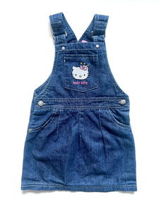 Vintage Hello Kitty Pinafore Dress Age 18-24 Months