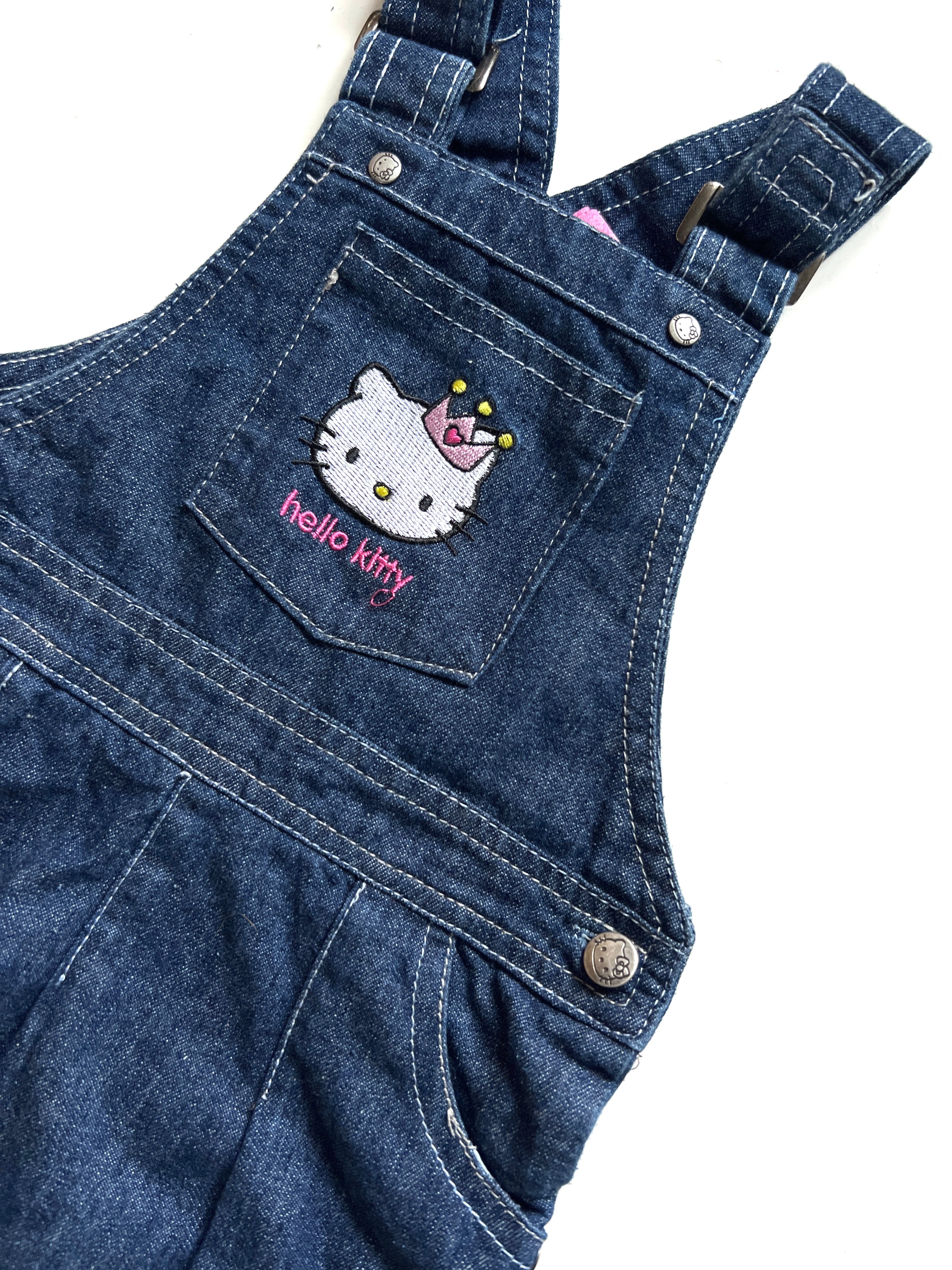 Vintage Hello Kitty Pinafore Dress Age 18-24 Months