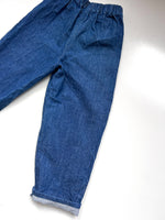 Load image into Gallery viewer, P Denim Pull on Blue Denim Jeans Age 4-5 Years
