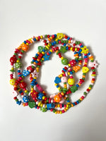 Load image into Gallery viewer, Vintage Hand Painted Beaded Necklace
