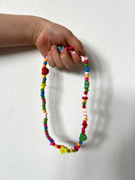 Load image into Gallery viewer, Vintage Hand Painted Beaded Necklace
