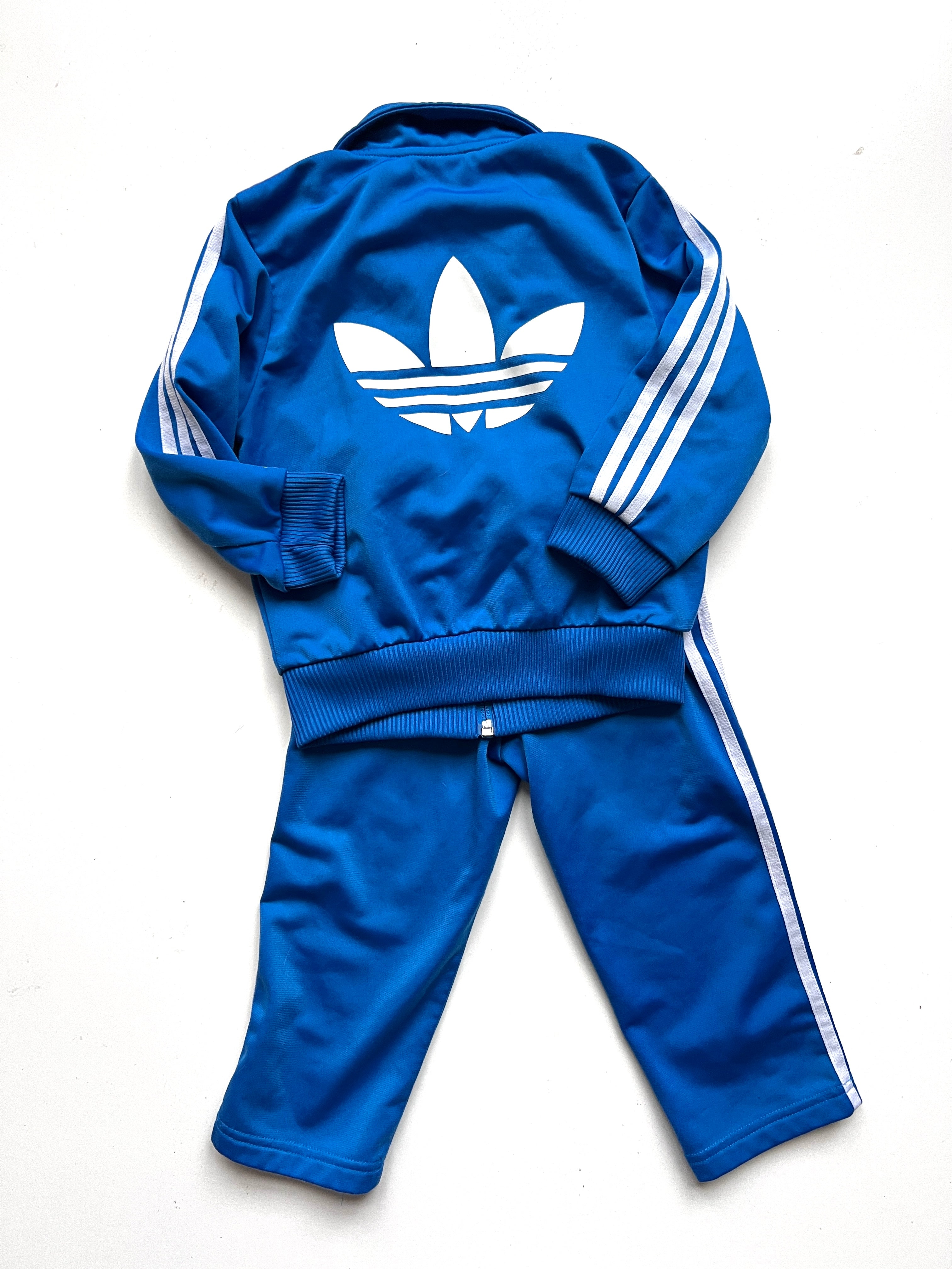 Vintage Adidas Tracksuit Age 18-24 Months