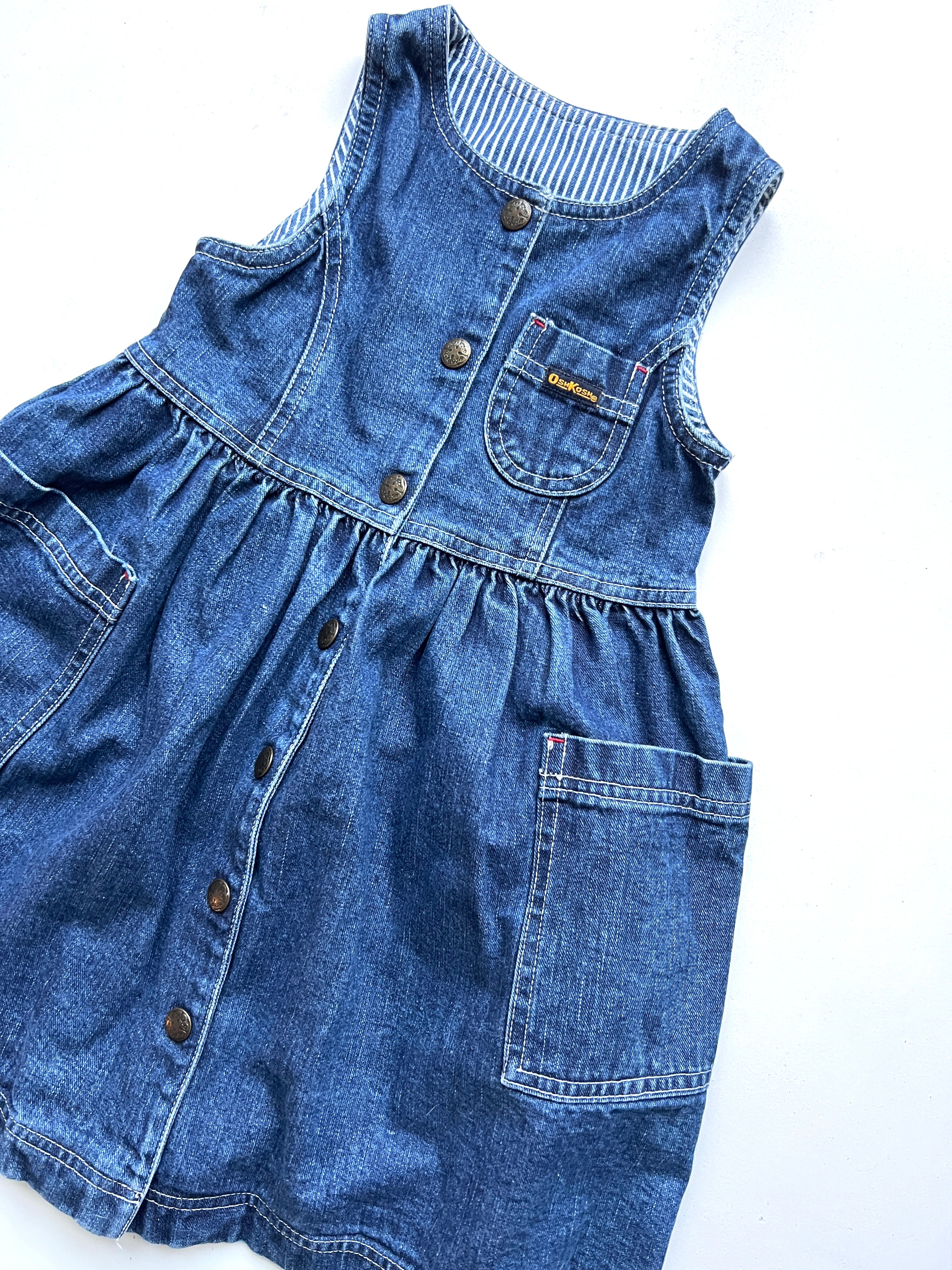 Vintage  Osh Kosh Dress Age 3 Years