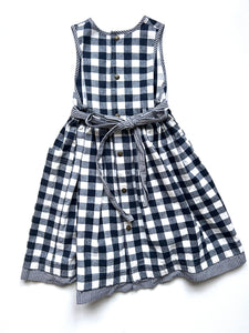 Vintage Osh Kosh Gingham Dress Age 6 Years