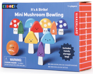 KIDOKI Mini Mushroom Bowling